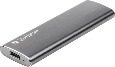 SSD i jashtëm Verbatim Vx500, 1TB, USB Type C 3.2 Gen 2, argjendtë