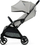 Karrocë e lehtë Kinderkraft APINO, deri 22kg, palosje automatike, gri taupe