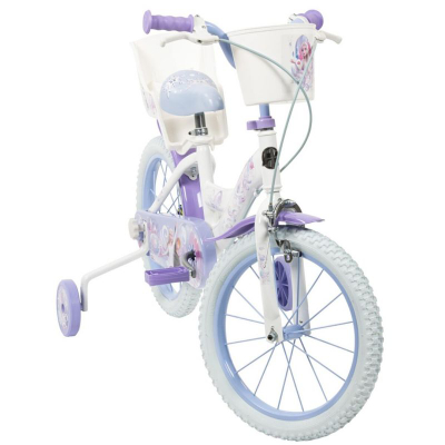 Bicikletë për kalamaj Huffy Disney Frozen 16", çelik, rozë