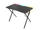 Tavolinë gaming Genesis Holm 200 RGB, 113 x 60 cm, me ndriçim RGB, e zezë