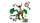 Set LEGO NINJAGO The Dragon of Life, 8 minifigura, dragua i madh, shumëngjyrësh