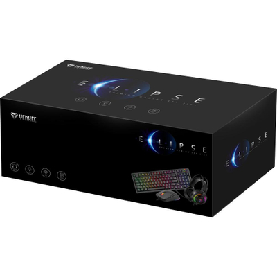 Yenkee YGS 03 Premium ECLIPSE, Gaming set 3ne1 Tastierë maus dhe kufje