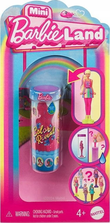 Kukull surprizë Barbie Mini Barbieland Reveal, 1 copë, për fëmijë, shumëngjyrëshe
