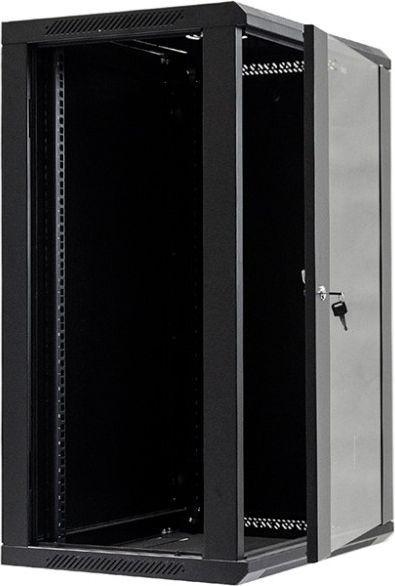 Netrack F-Line Rack Ѕиден Кабинет 19  , 18U, 600x600 mm, Црн