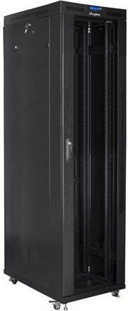 Мрежен кабинет Lanberg FF01-8047-12BL, 19" 47U, носивост 800kg, црн