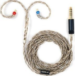 Kabllo audio FiiO LS-4.4A, 4.4mm i balancuar, 2-pin 0.78mm, argjendi