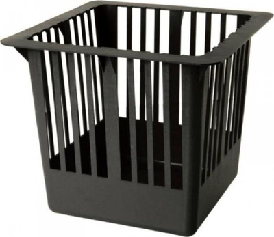 Kosh filtri për pusetë System Manhole Basket 300x300, PP, 249x249x215 mm, i zi