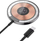 Karikues wireless magnetik 1stCOOL Qi, 15W, MagSafe, transparent i zi