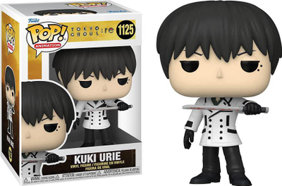 Figurë Funko POP Tokyo Ghoul Re, Kuki Urie 1125, vinil koleksionues, e bardhë