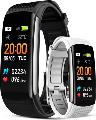 Rrip smartwatch universal për Xiaomi Samsung Realme Oppo, silikon, i zi