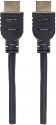 Kabllo HDMI Manhattan 353953, 5m, 4K, e zezë