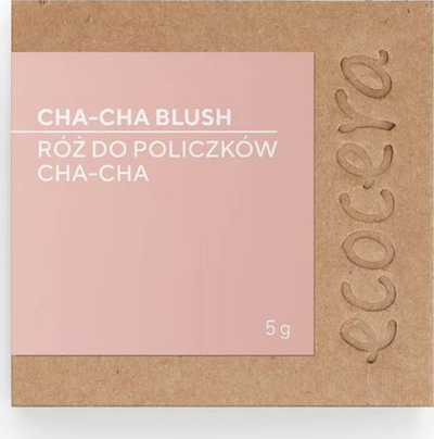 Руменило за лице Ecocera Cha-Cha, Natural Choice, 5 g, розова