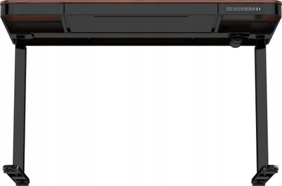 Tavolinë pune Tuckano ET119W C, elektrike, 120.4 x 64 cm, e zezë kafe