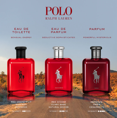 Parfum Ralph Lauren Polo Red Eau de Parfum, për meshkuj