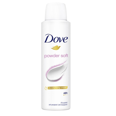 Deodorant Dove Powder Soft 48H, 150 ml