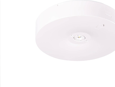 Llambë emergjence tavani Intelight Starlet Round SO 150A, LED, 3 orë, e bardhë