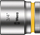 Çelës sokël Wera 8790 HMB Zyklop, 3/8", gjashtëkëndësh imperial, argjendtë