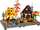 Set ndërtimi LEGO Icons Autumn Cottage Garden 11372, model kopshti, shumëngjyrëshe