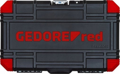 Сет клучеви hinkë Gedore Red 3300052, 1/4\", 46 парчиња, 4-14 mm