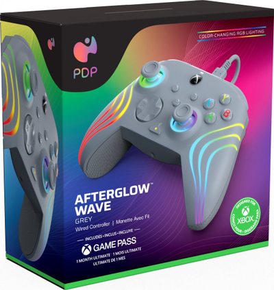 Kontroller PDP XS Afterglow WAVE, me kabllo, i hirtë