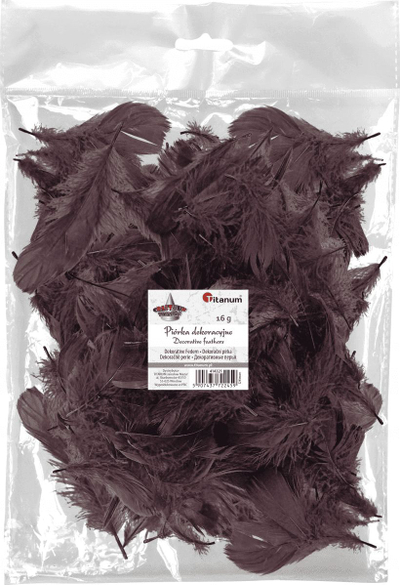 Pendë dekorative Titanum, kafe, 16g