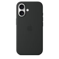 Apple iPhone 16 Silicone Case with MagSafe, Black