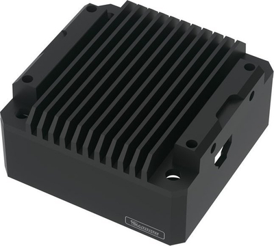 Ftohës Barrow DDC Heatsink, për pompë uji DDC, alumini, i zi