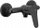 Rubinet dushi Sparc Black, për dush, i zi
