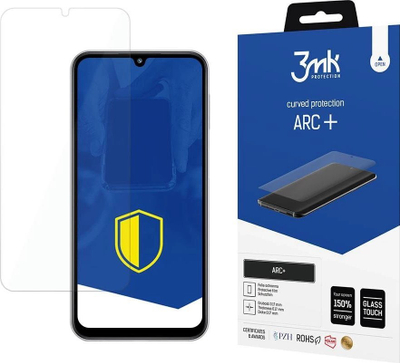 Folje mbrojtëse për ekran, 3mk Protection ARC+, për Samsung Galaxy M34 5G, Transparent