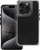 Futrollë telefoni Matrix për iPhone 16 Pro Max, mbrojtëse, anë transparente, e zezë