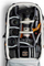 Професионална фотографска ранка Lowepro Pro Trekker BP 650 AW II, отпорна на временски услови, сива