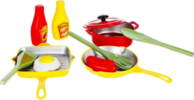 Set lodrash kuzhine Mega Creative Kitchen Set, plastikë, mbi 3 vjeç, shumëngjyrësh