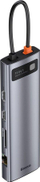 Replikator Baseus Metal Gleam 11in1 Stacion USB-C, i hirtë