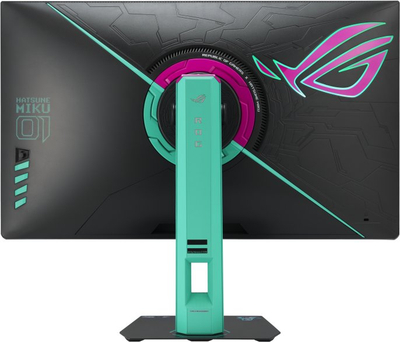 Гејминг монитор ASUS ROG Strix XG27ACMEG G Hatsune Miku Edition, 27\", 2560x1440, сина боја