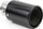 Dalje shkarkimi dekorative AMiO 01316, 115mm, 57mm, e zezë