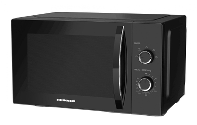 Furrë me mikrovalë Heinner HMW-MD25MBK, 25L, 800W, e zezë