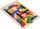 Lojë druri puzzle Kruzzel 22667, Tetris, shumëngjyrëshe