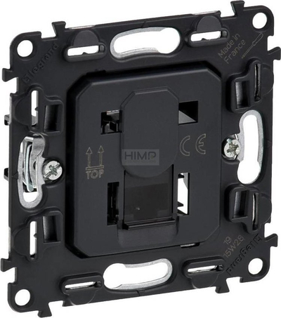 Prizë të dhënash Legrand 753044, RJ45 Cat6A, UTP, e zezë