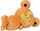 Peluche Pokemon Teddiursa Sleeping Plush, 18", premium, shumëngjyrëshe