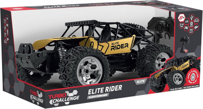 Makinë lodër me telekomandë MGM Elite Rider, R/C 2.4GHz, shkallë 1:12, ngjyrë ari
