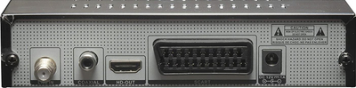 Receiver satelitor Denver DVBS-206HD, Full HD 1080p, USB përpara, i zi
