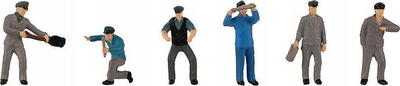 Figurina model treni Faller H0 Steam Locomotive Personnel, të lyer, në këmbë
