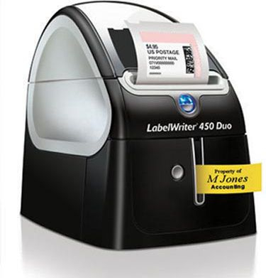 Printer për etiketa Dymo LW-450 Duo, i zi