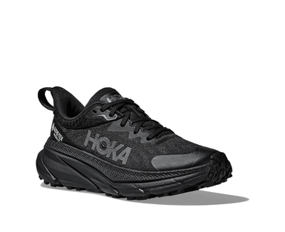 Atlete trail running Hoka Challenger 7 ATR për meshkuj, GORE TEX, shollë EVA, gri