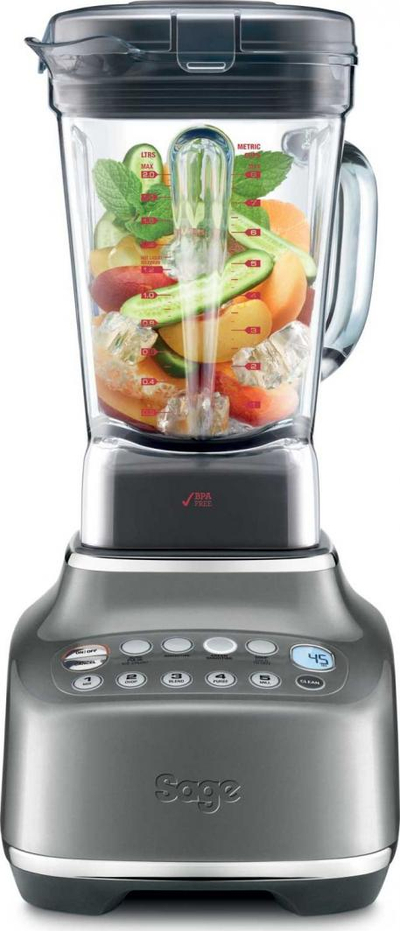 Blender tavoline Sage SBL820, 2400W, enë Tritan, i argjendtë