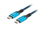Кабел USB Lanberg CA-CMCM-44CU-0005-BK, USB 4.0, 0.5m, 240W, 8K 60Hz, црн