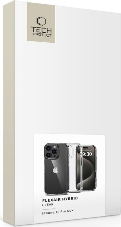 Mbrojtëse telefoni Tech-Protect Flexair Hybrid, transparente