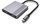 Adapter USB-C Gembird Cablexpert A-CM-COMBO3-04, 3 në 1, HDMI USB USB-C PD, gri