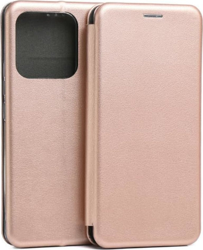 Këllëf libër Beline për Xiaomi Redmi Note 13 Pro Plus 5G, me magnet, me xhepa kartash, rozë gold