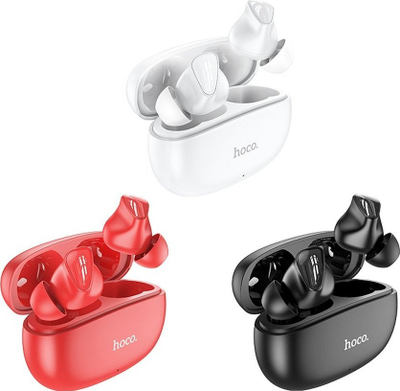 Kufje Bluetooth Hoco EW17, pa tela, me kuti karikimi, të bardha